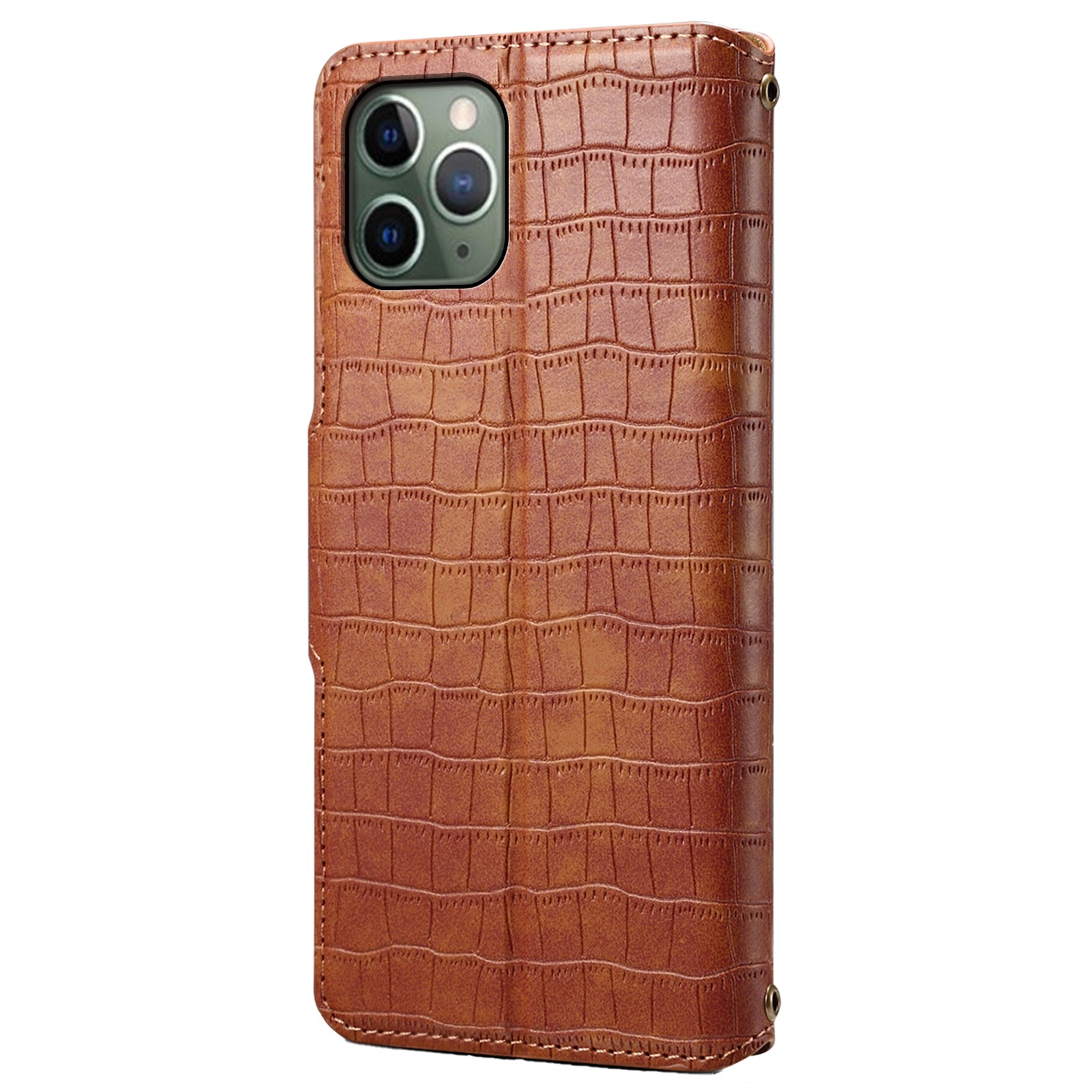 For iPhone 11 Pro Leather Case Magnetic Flip Crocodile Texture Phone Cover For iPhone 11 Pro Leather Case Magnetic Flip Crocodile Texture Phone Cover